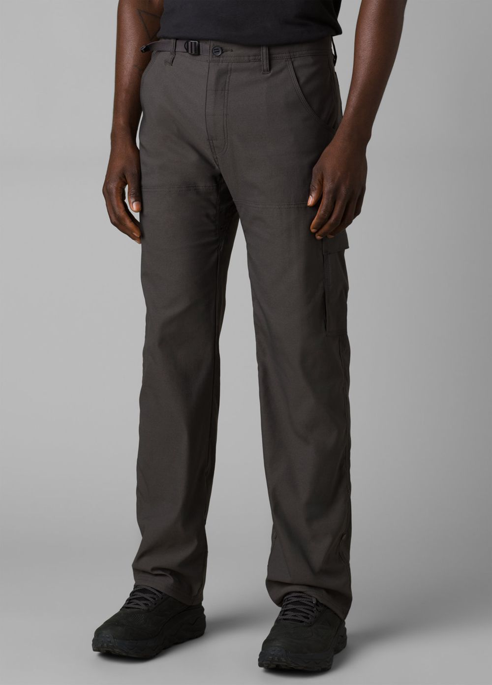 Grey Men\'s PrAna Stretch Zion II Pants | 53761-TXYI