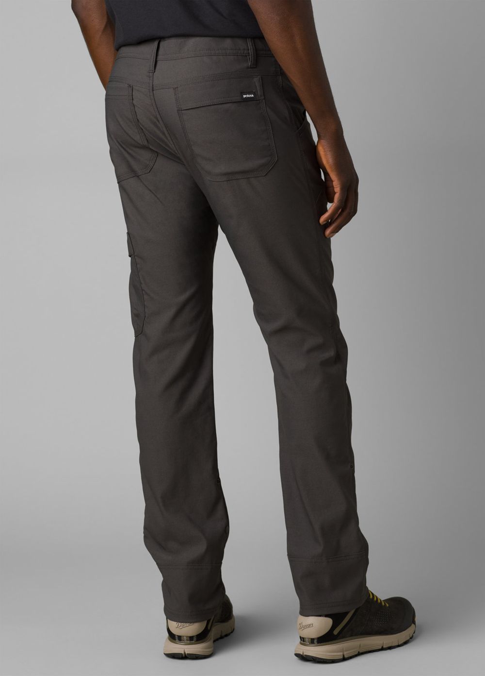 Grey Men's PrAna Stretch Zion Slim II Pants | 03526-HWBL