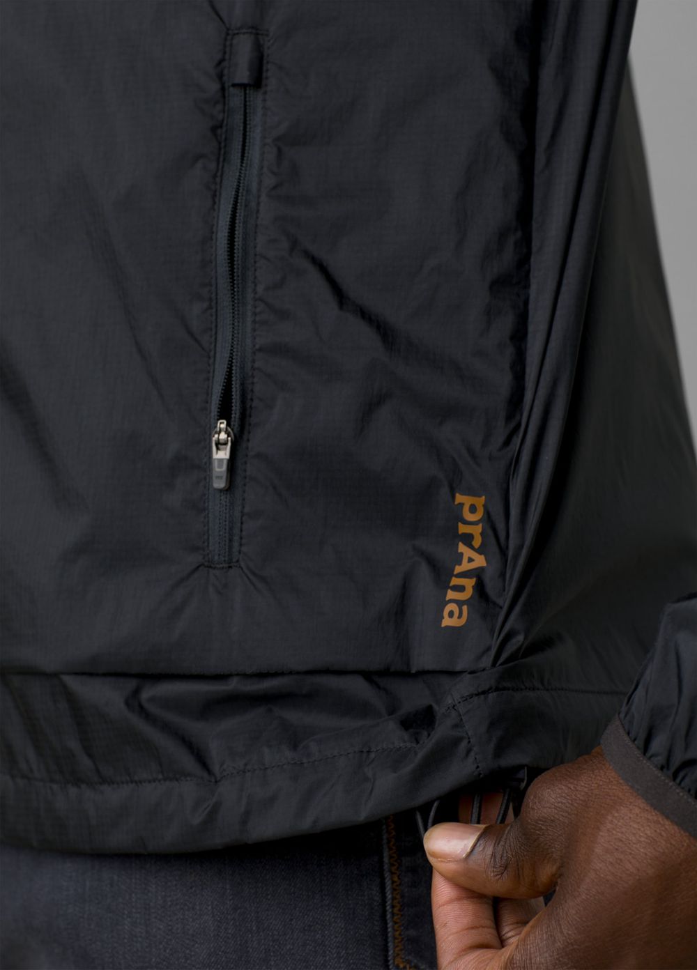 Grey Men's PrAna Transit Range Jackets | 64183-OWKP