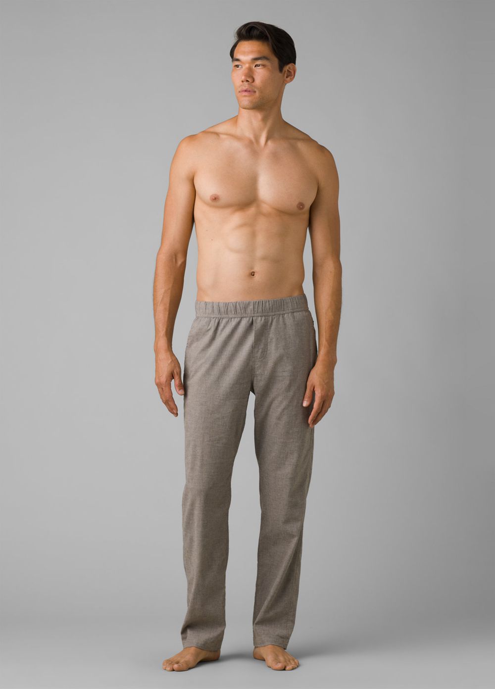 Grey Men's PrAna Vaha E-Waist Pants | 92184-YRUP