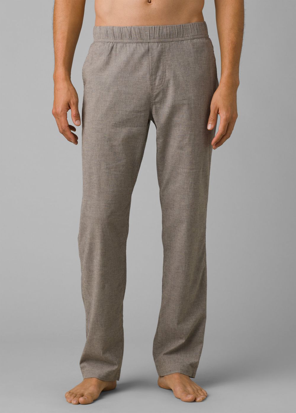 Grey Men\'s PrAna Vaha E-Waist Pants | 92184-YRUP