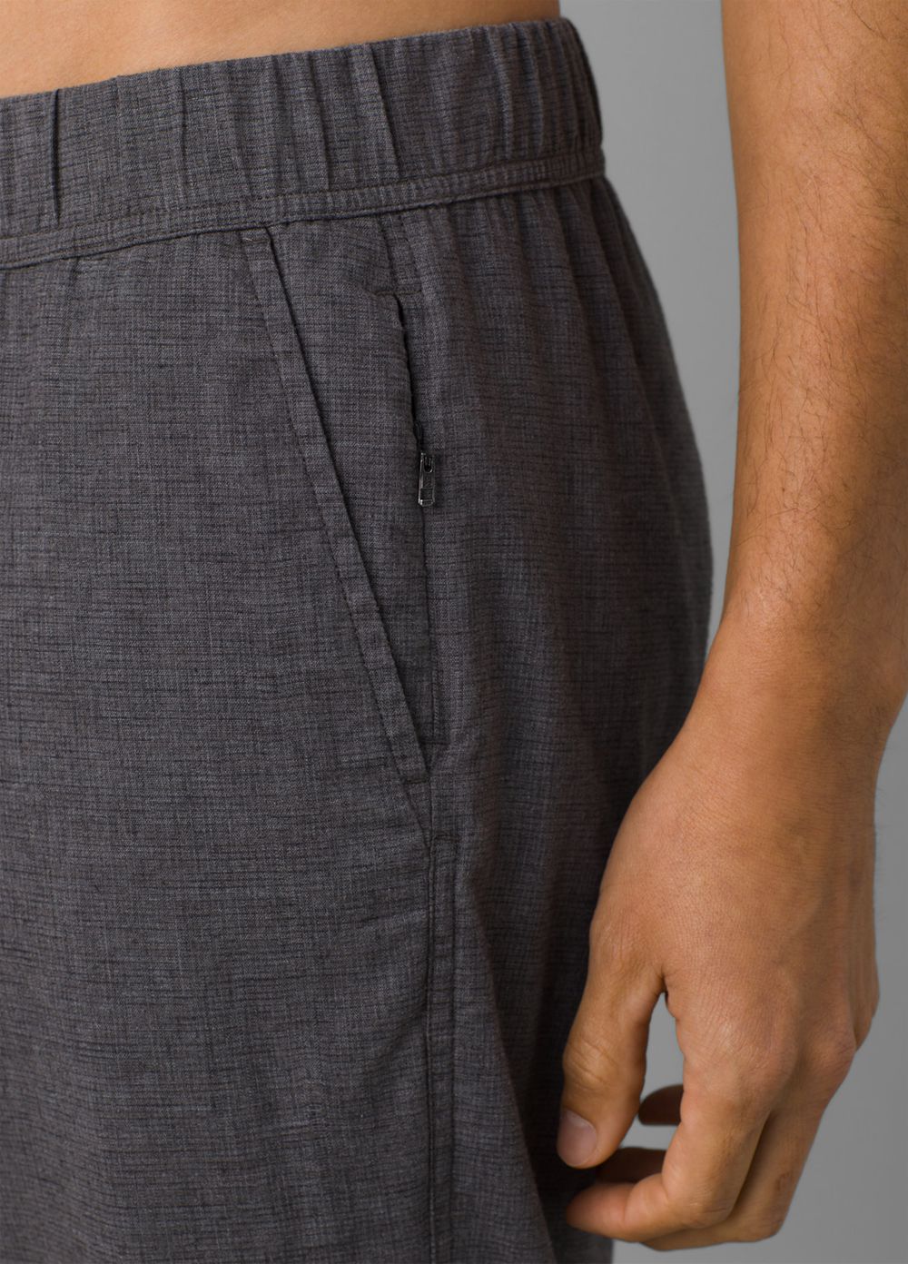 Grey Men's PrAna Vaha E-Waist Pants | 92758-HDBG