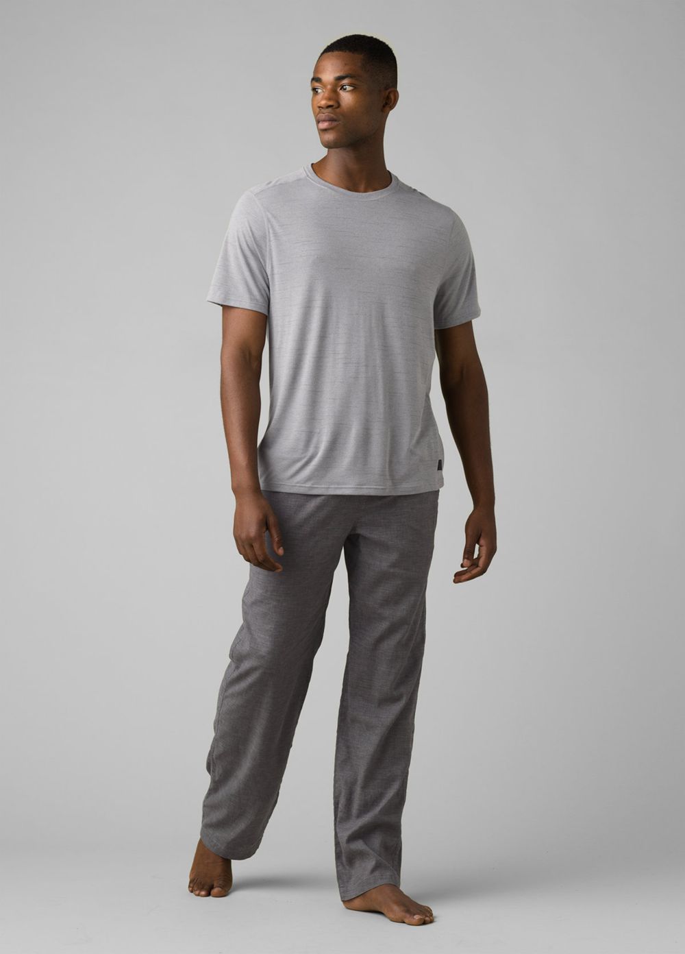 Grey Men's PrAna Vaha Pants | 08146-LYND