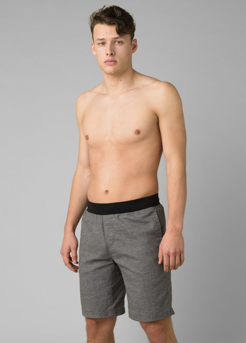 Grey Men's PrAna Vaha Shorts | 45068-BYVI