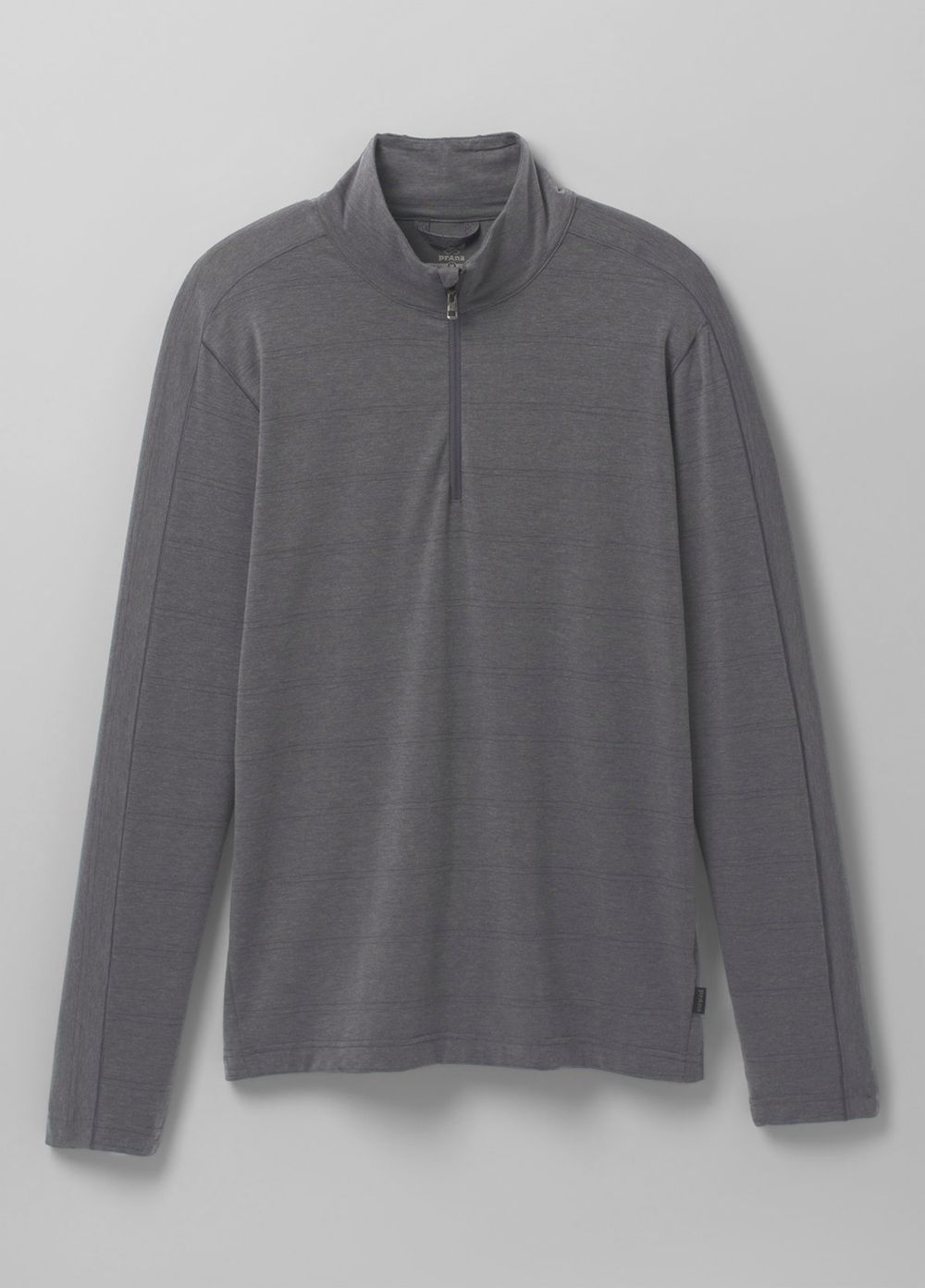 Grey Men's PrAna Watchtower 1/2 Zip Sweaters | 63072-WLBY