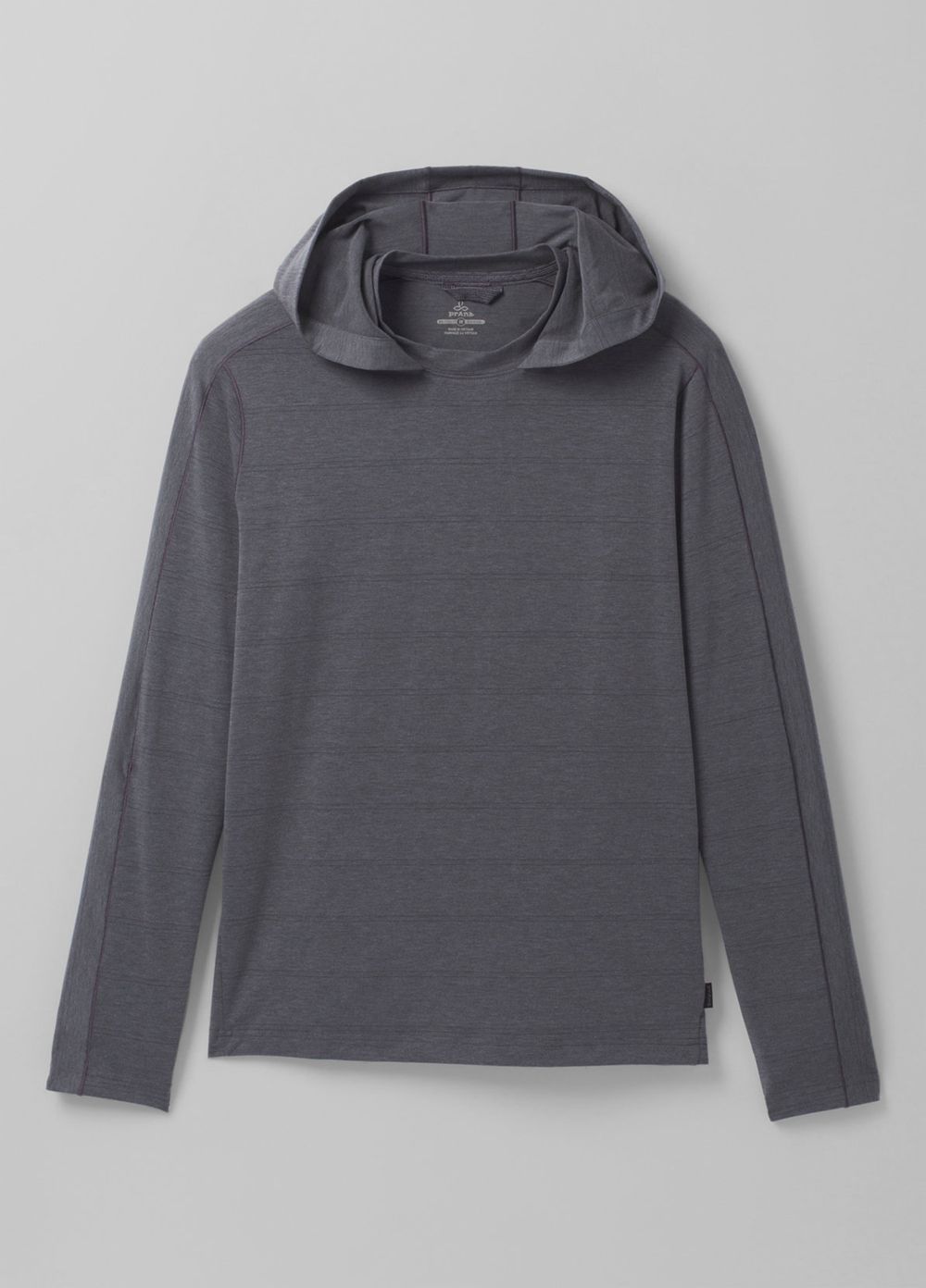 Grey Men's PrAna Watchtower Hoodie | 36412-KFOV