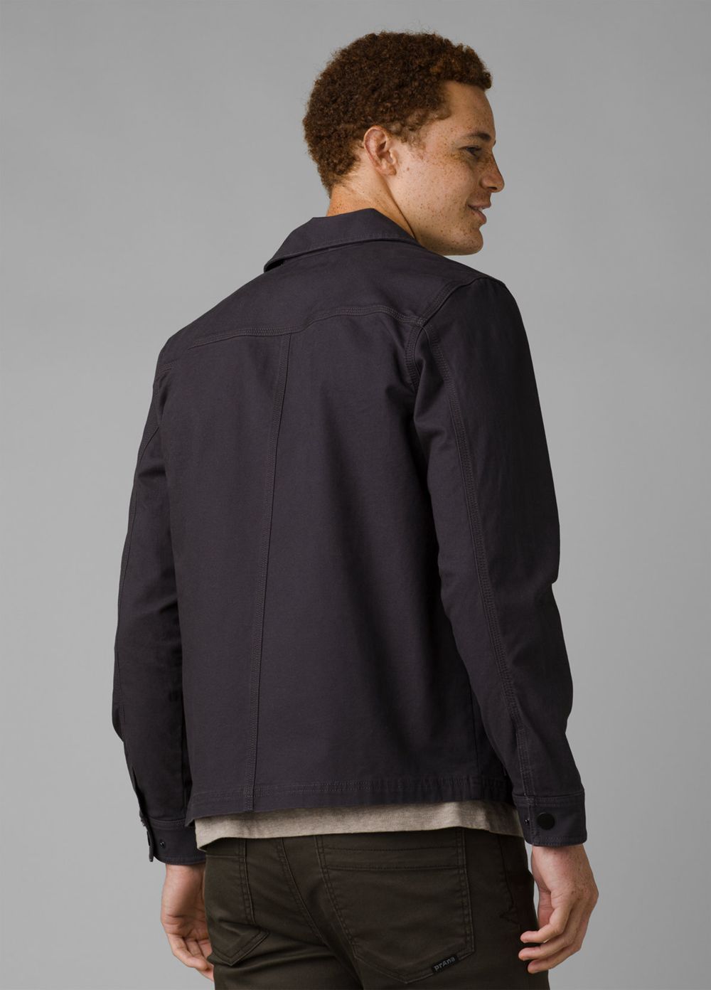 Grey Men's PrAna Westside Jackets | 26805-LZXA