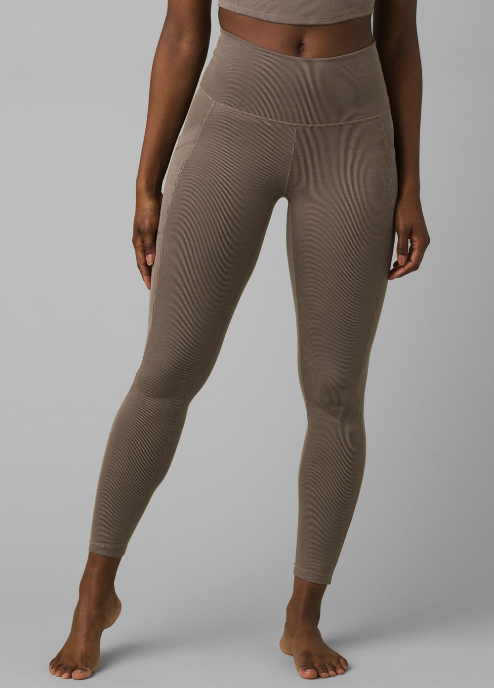 Grey Women\'s PrAna Becksa 7/8 Leggings | 17025-ZQPU