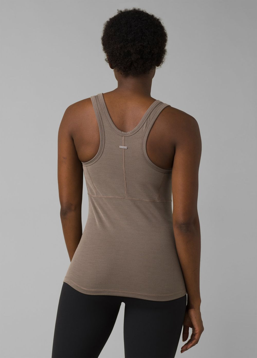 Grey Women's PrAna Becksa Tank Top | 90527-VHZI