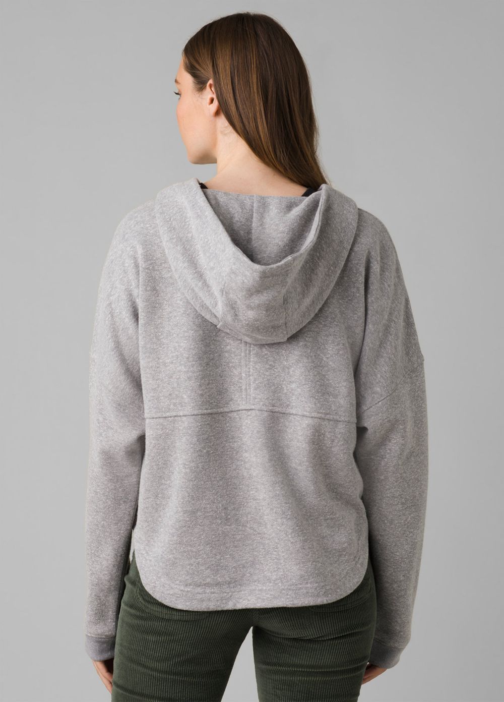 Grey Women's PrAna Cozy Up Illana Hoodie | 36910-AWOF