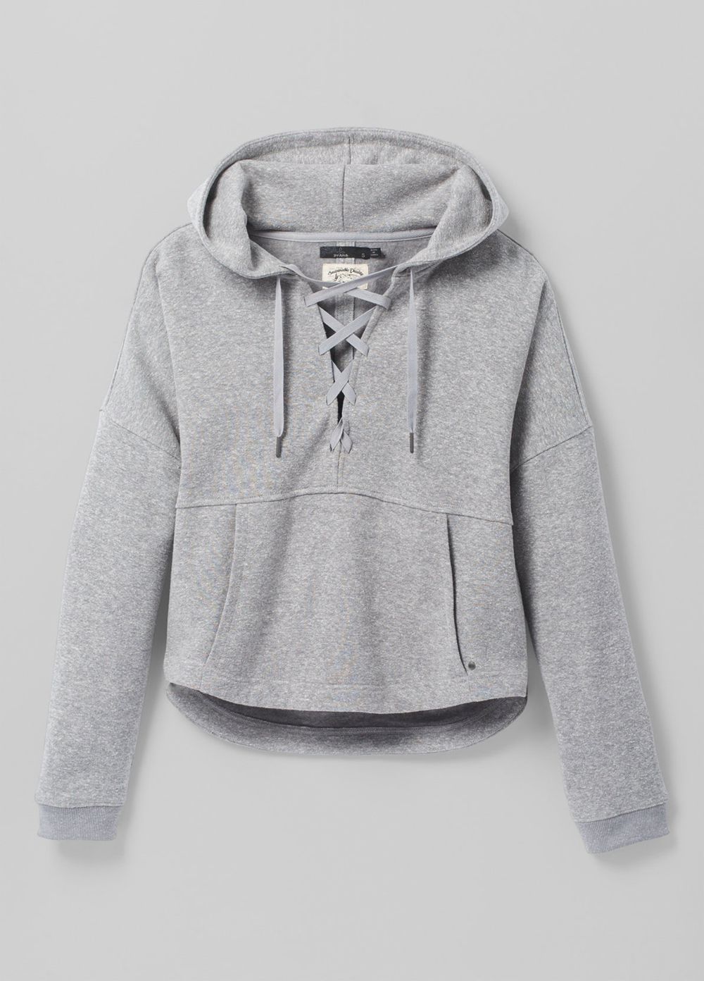 Grey Women's PrAna Cozy Up Illana Hoodie | 36910-AWOF