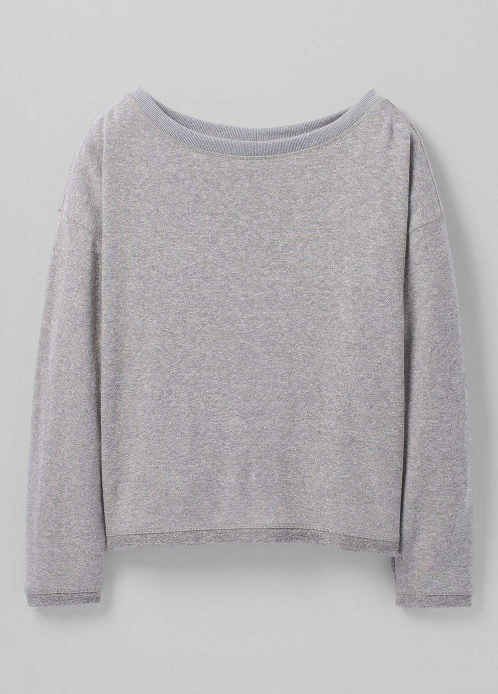 Grey Women's PrAna Cozy Up Polmdale Sweaters | 27518-GJMQ