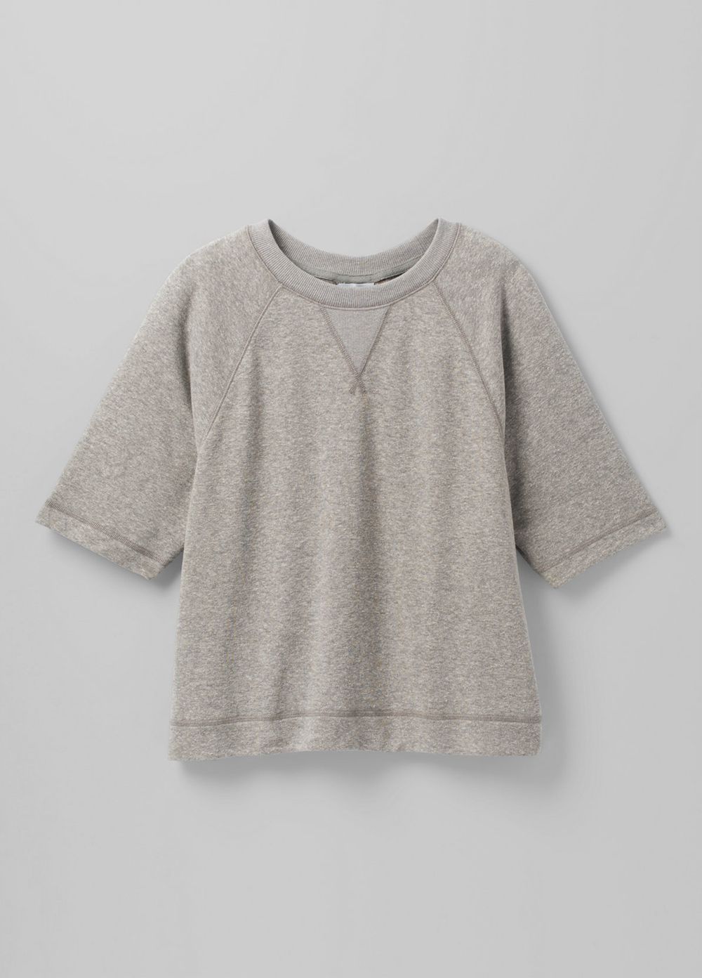 Grey Women's PrAna Cozy Up Sunfair Shirts | 39712-YIOC