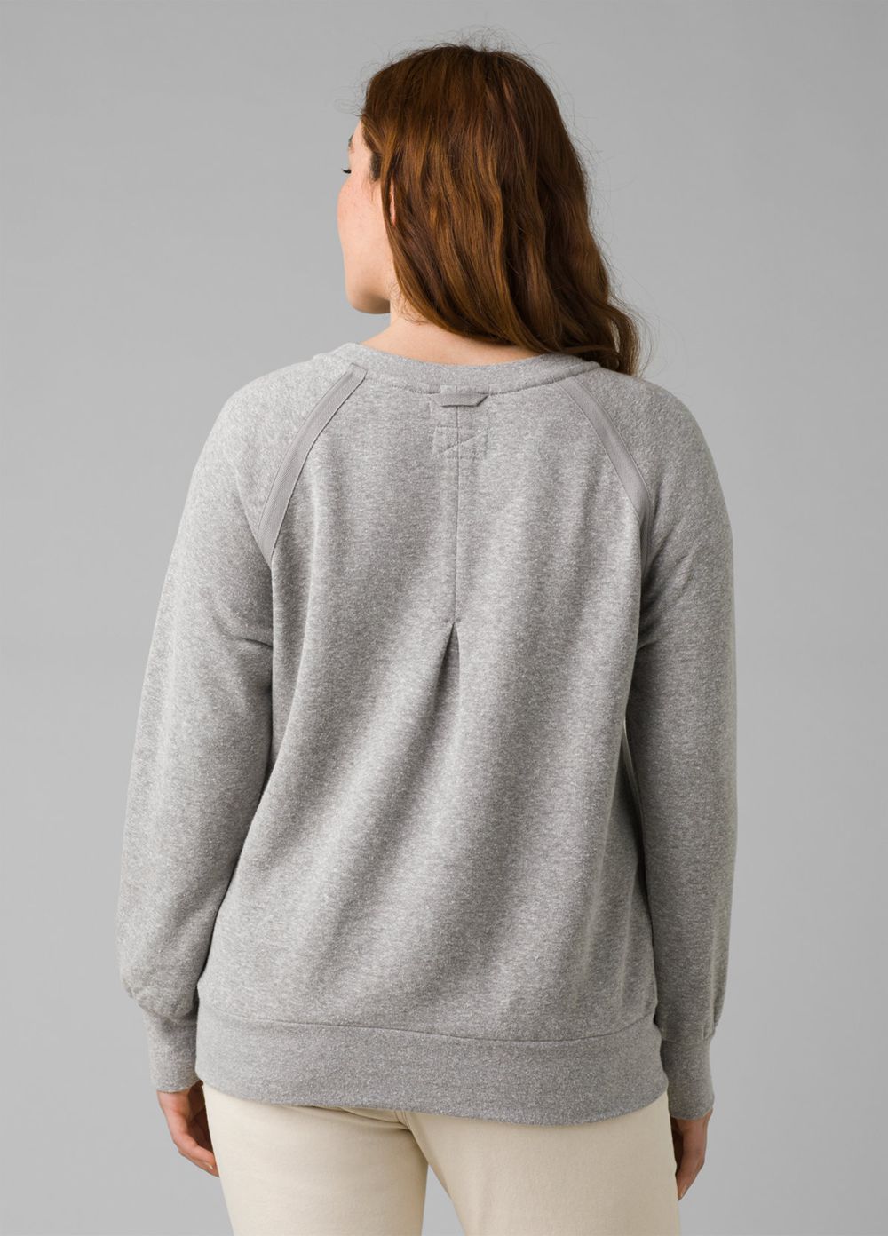 Grey Women's PrAna Cozy Up Sweatshirt | 42596-DBRS