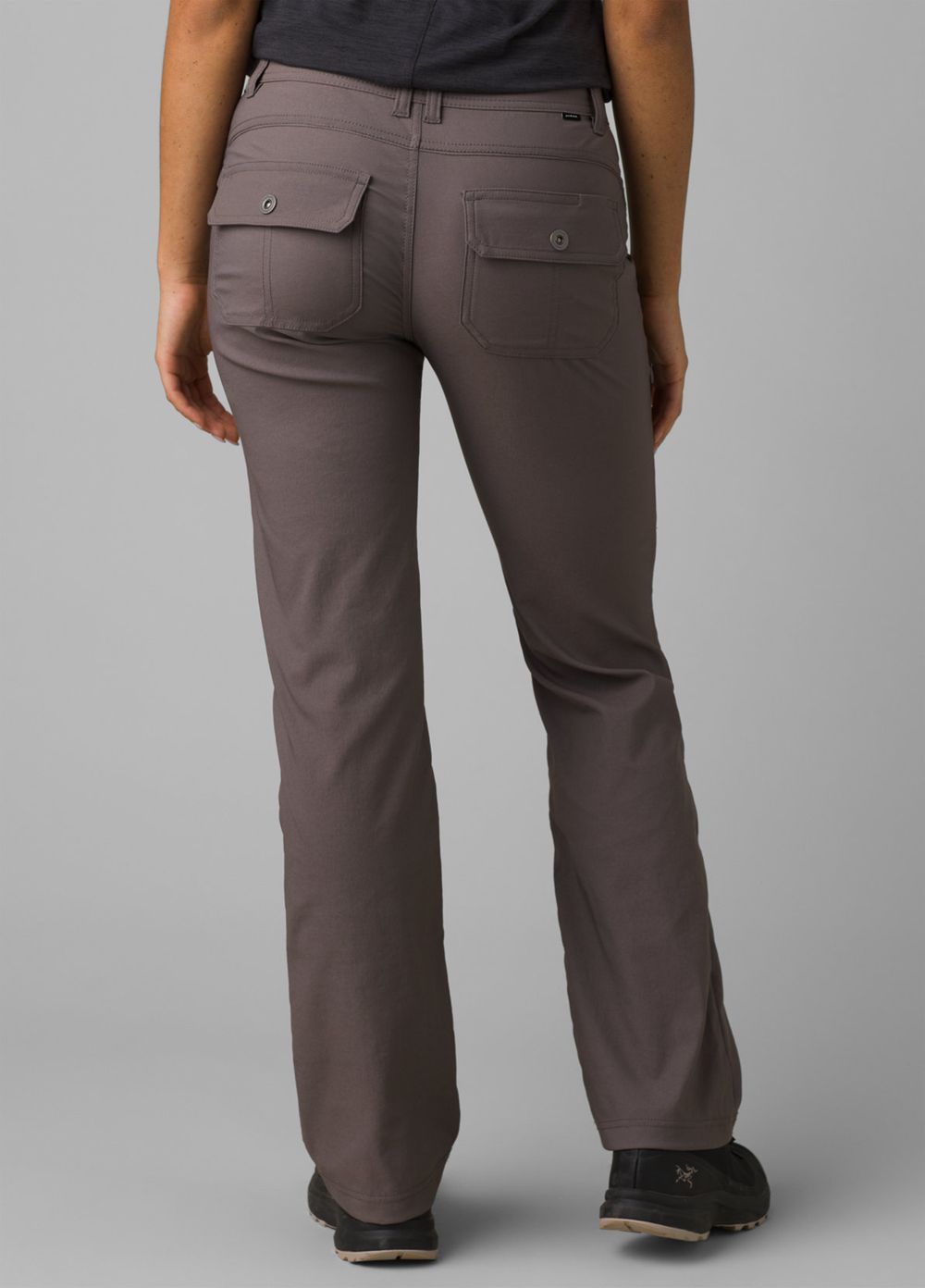 Grey Women's PrAna Halle II Pants | 58497-ZUMG