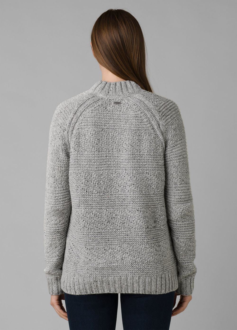 Grey Women's PrAna Nemma Sweaters | 80915-GPMS