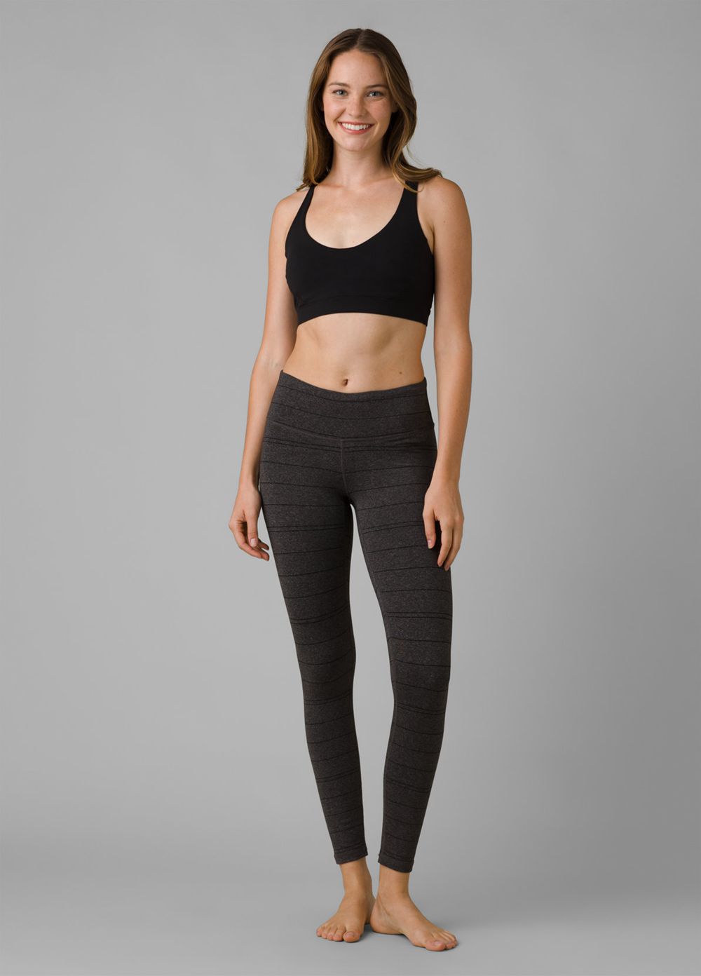 Grey Women's PrAna Pillar Leggings | 67109-XLIW