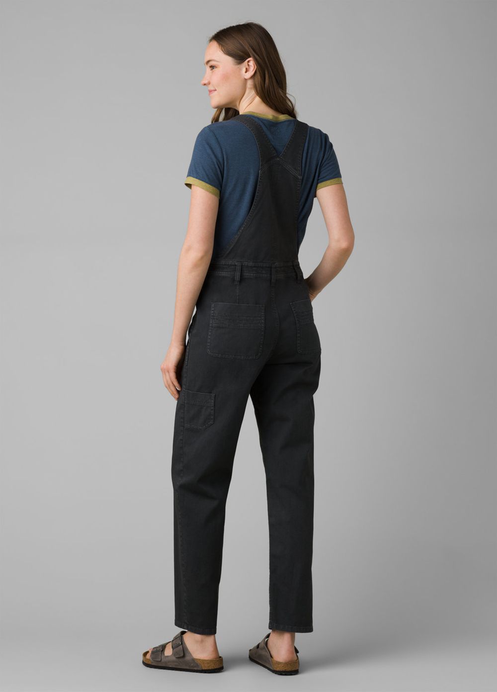 Grey Women's PrAna Sancho Overalls Pants | 62457-AVPU