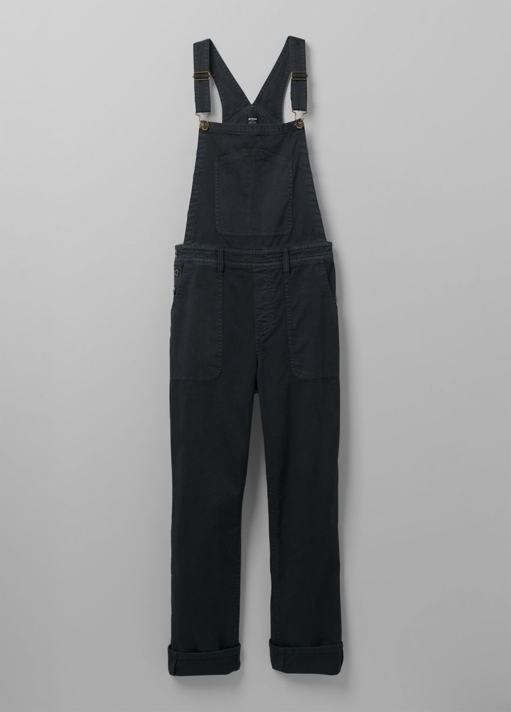 Grey Women's PrAna Sancho Overalls Pants | 62457-AVPU