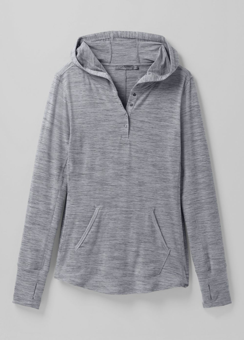 Grey Women's PrAna Sol Protect Hoodie | 94853-AHKV