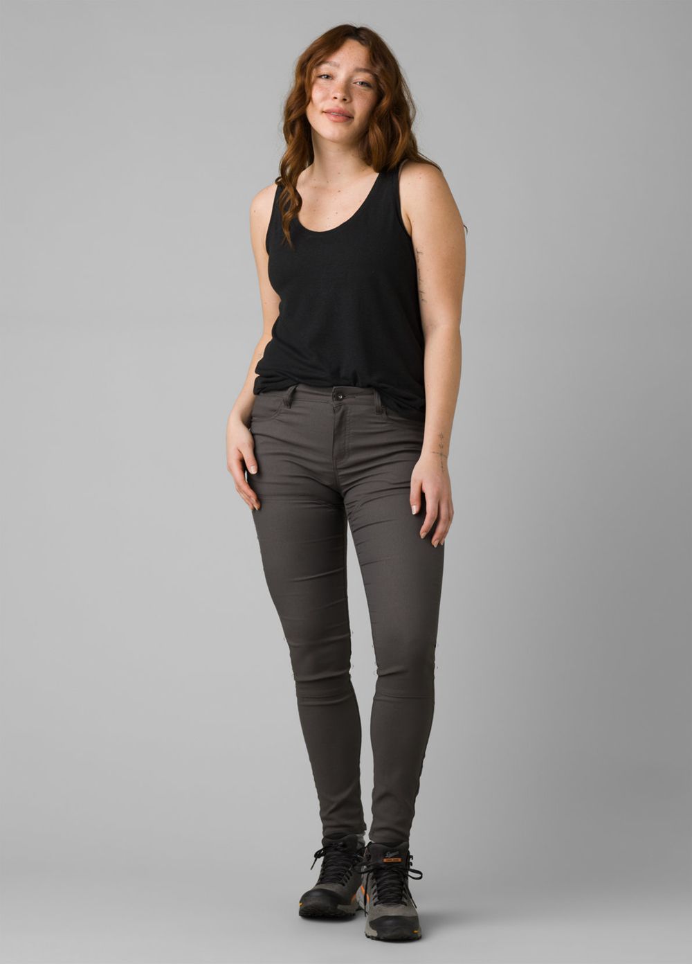 Grey Women's PrAna Southport Pants | 62935-GEFP