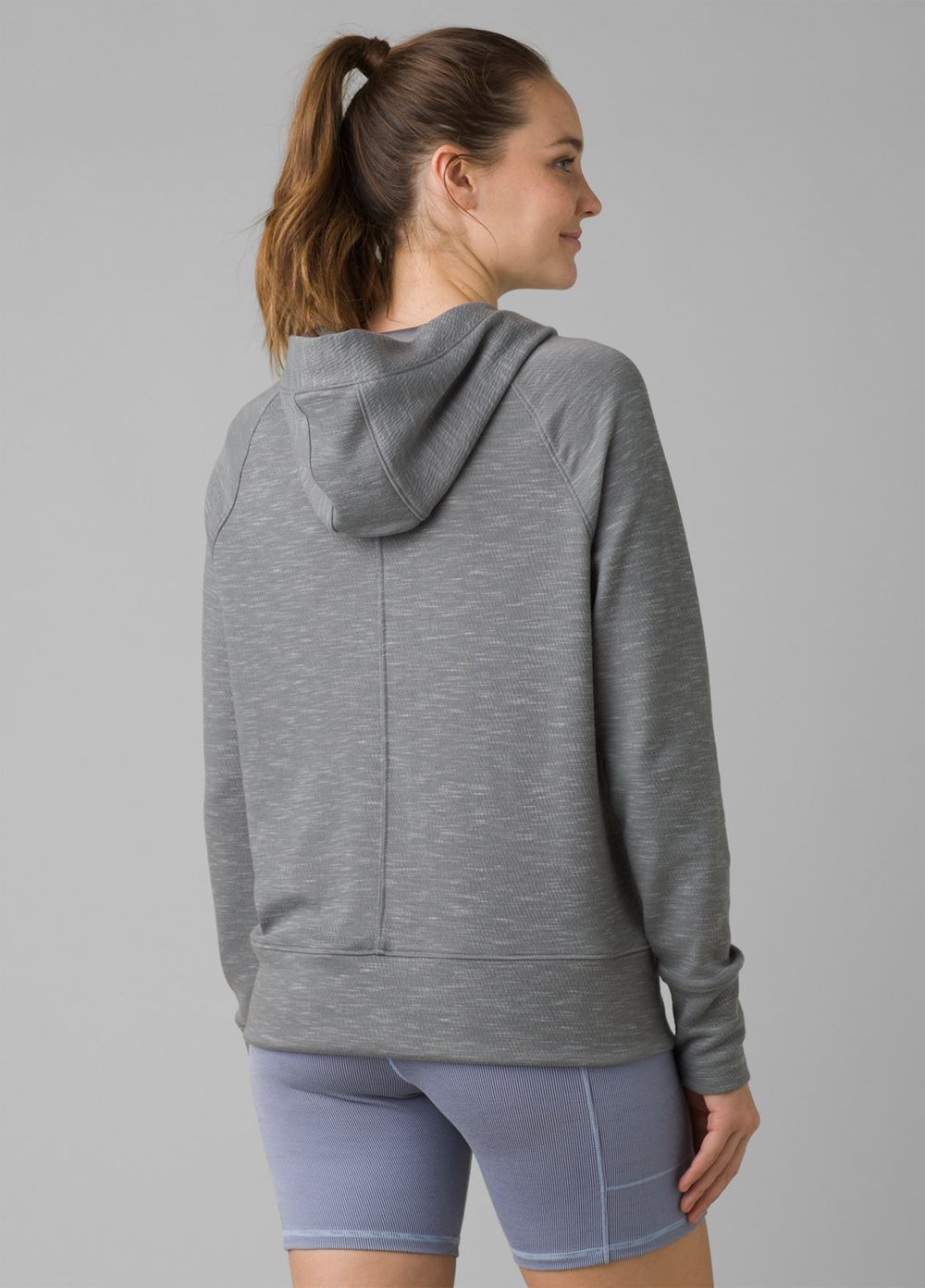 Grey Women's PrAna Sunrise Hoodie | 67241-LTDE