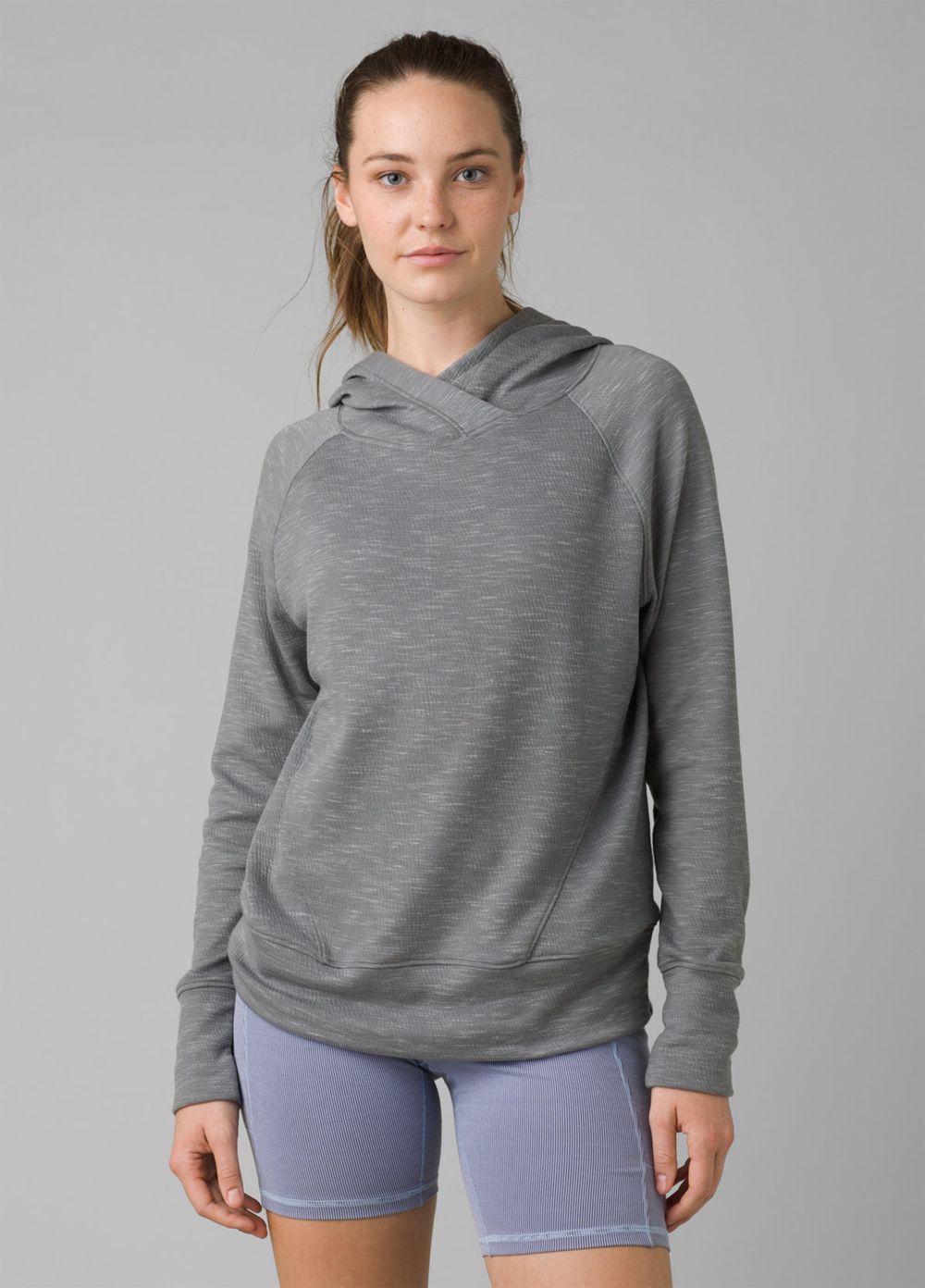 Grey Women\'s PrAna Sunrise Hoodie | 67241-LTDE