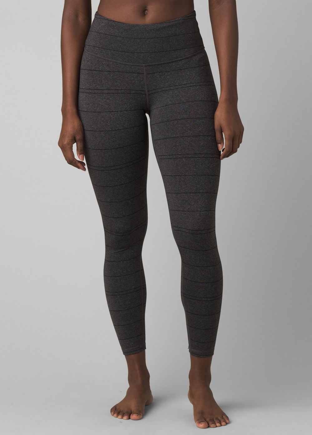 Grey Women\'s PrAna Transform 7/8 Leggings | 97314-ZNMB