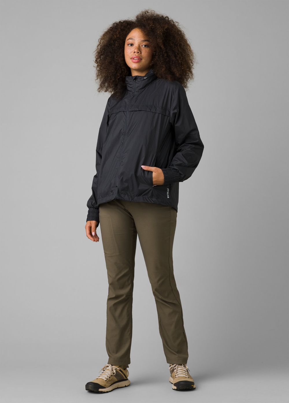 Grey Women's PrAna Whistler Jackets | 83756-WQDT