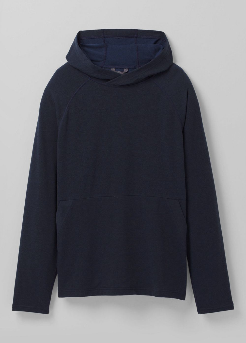 Navy Men's PrAna Altitude Tracker Hoodie | 59672-YDNZ