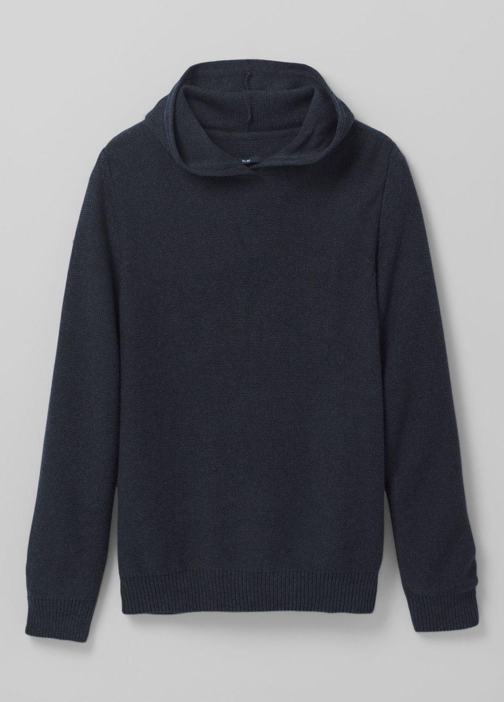 Navy Men's PrAna North Loop Hooded Sweaters | 58364-RUXE