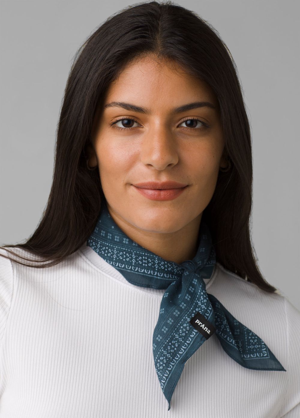 Navy Women's PrAna Balme Bandana Scarf | 78490-EJMV