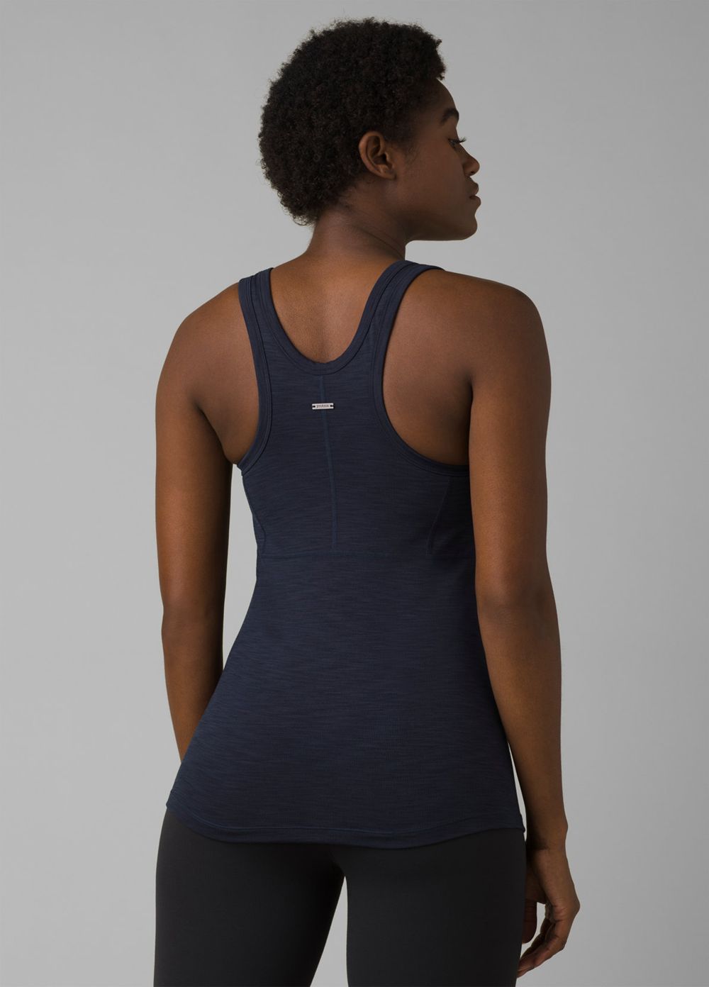 Navy Women's PrAna Becksa Tank Top | 39207-QMEZ