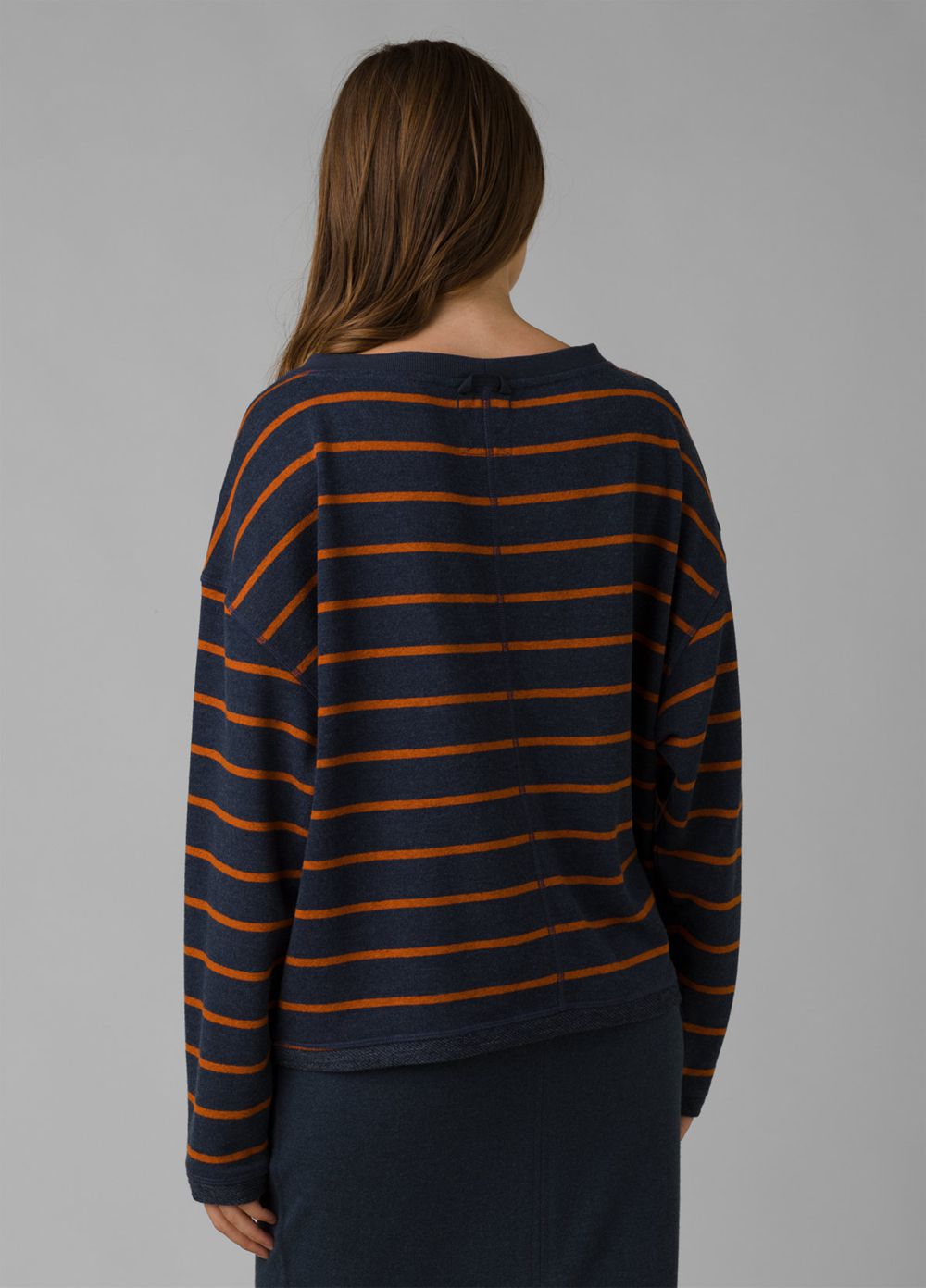 Navy Women's PrAna Cozy Up Polmdale Sweaters | 81376-NJKQ