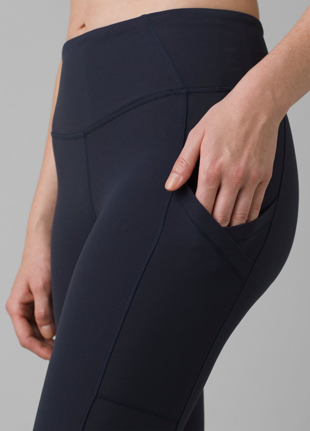 Navy Women's PrAna Electa II Leggings | 28637-UYTW