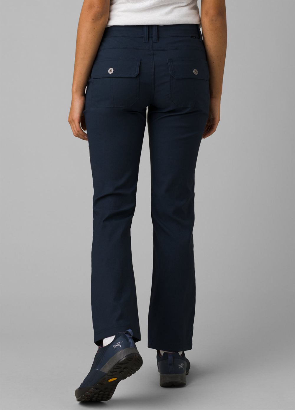 Navy Women's PrAna Halle Straight II Pants | 02513-WVUX