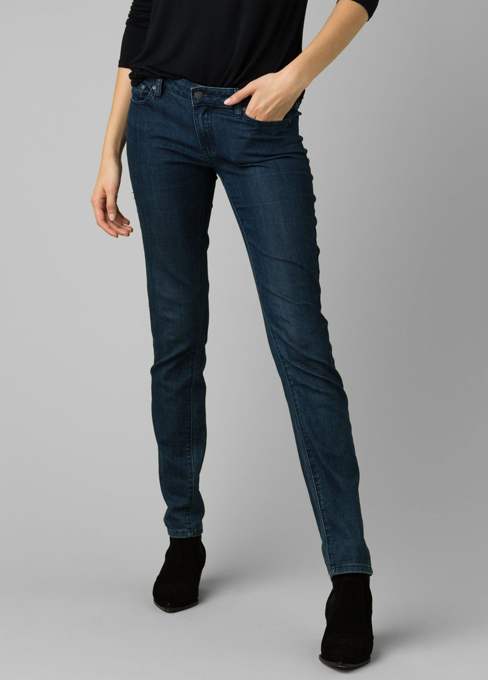 Navy Women\'s PrAna Kayla Jeans | 73850-ONIH