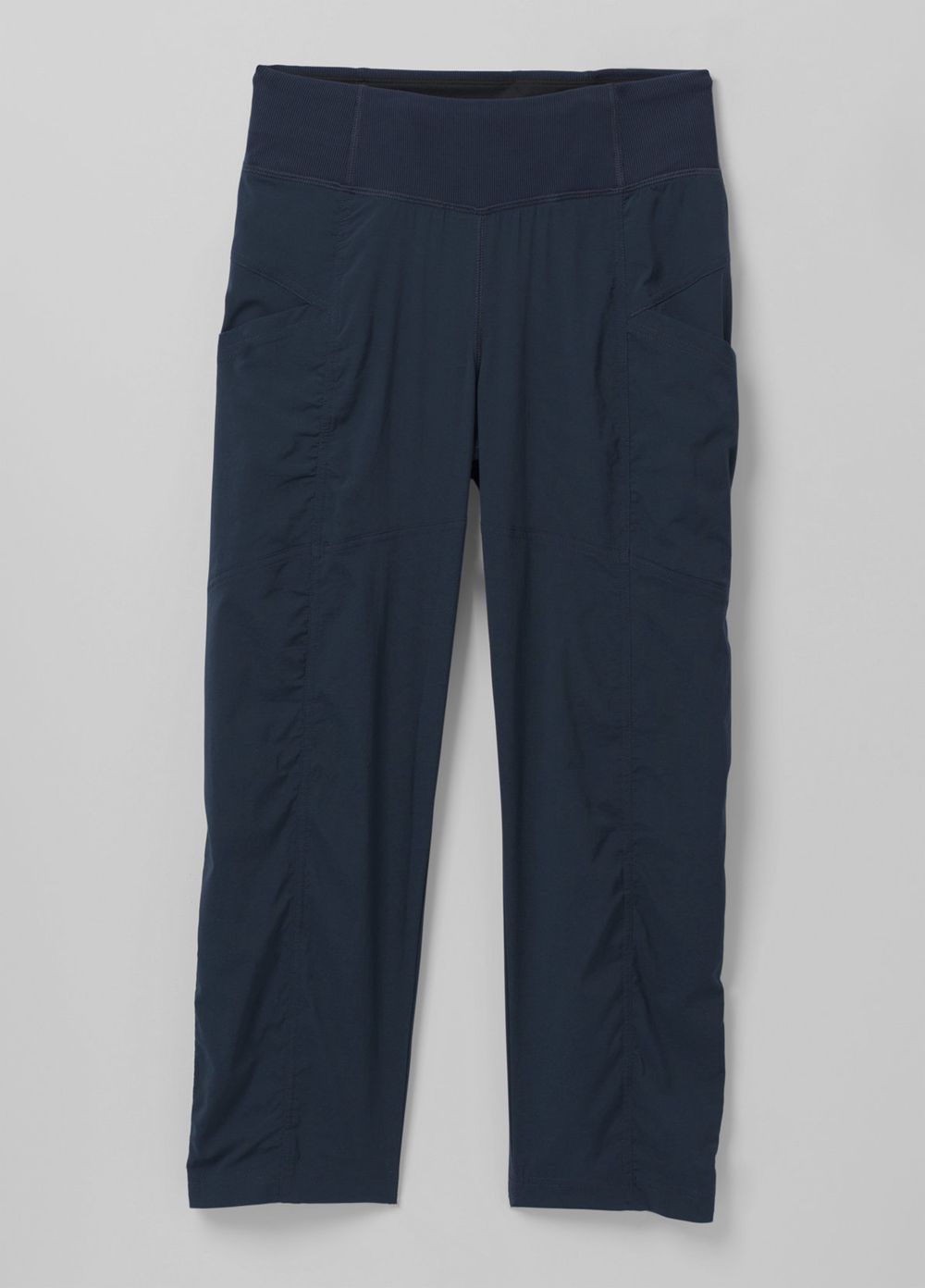 Navy Women's PrAna Koen Capri Pants | 21463-DGIS