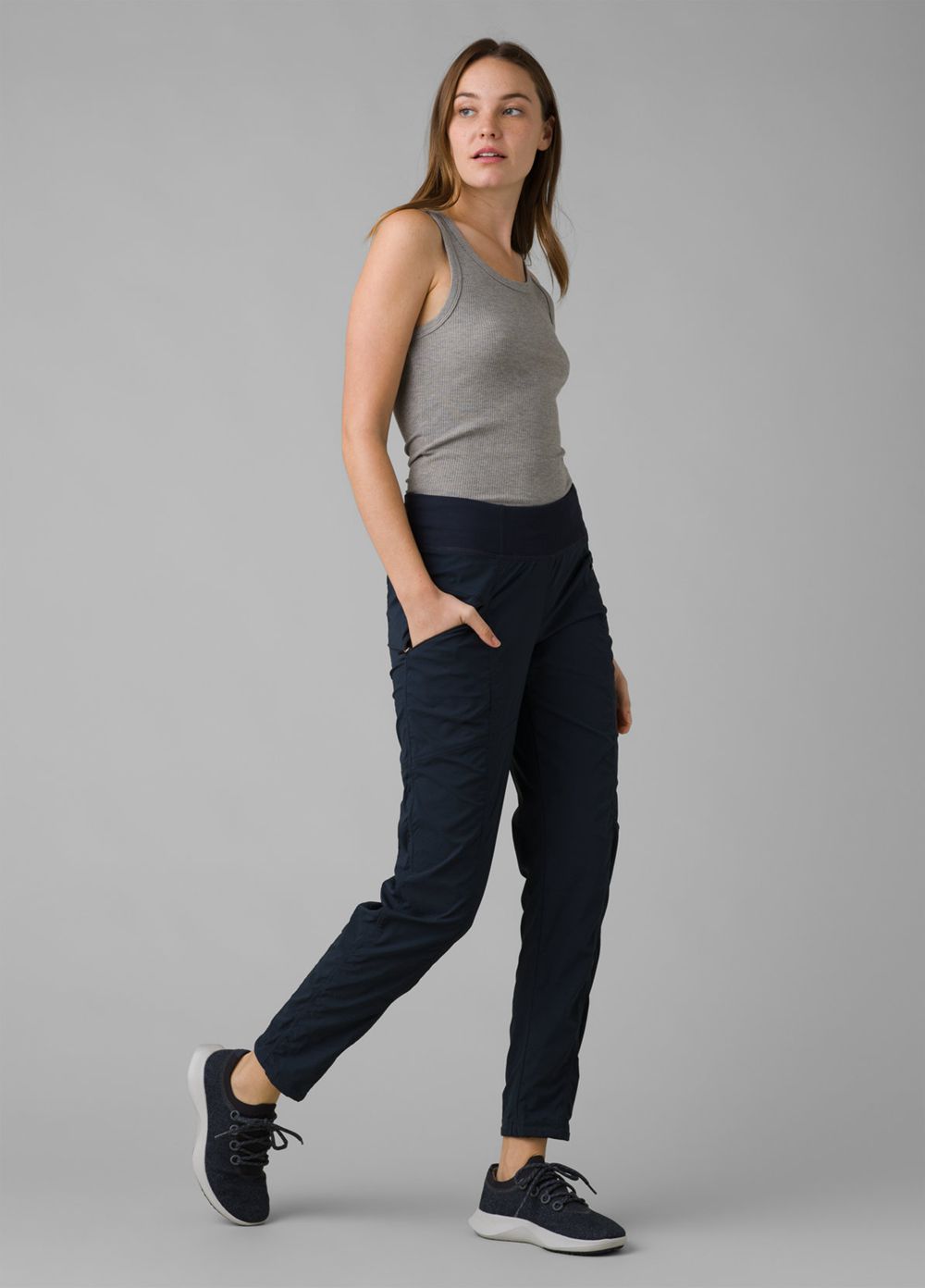 Navy Women's PrAna Koen Pants | 34287-QYSR