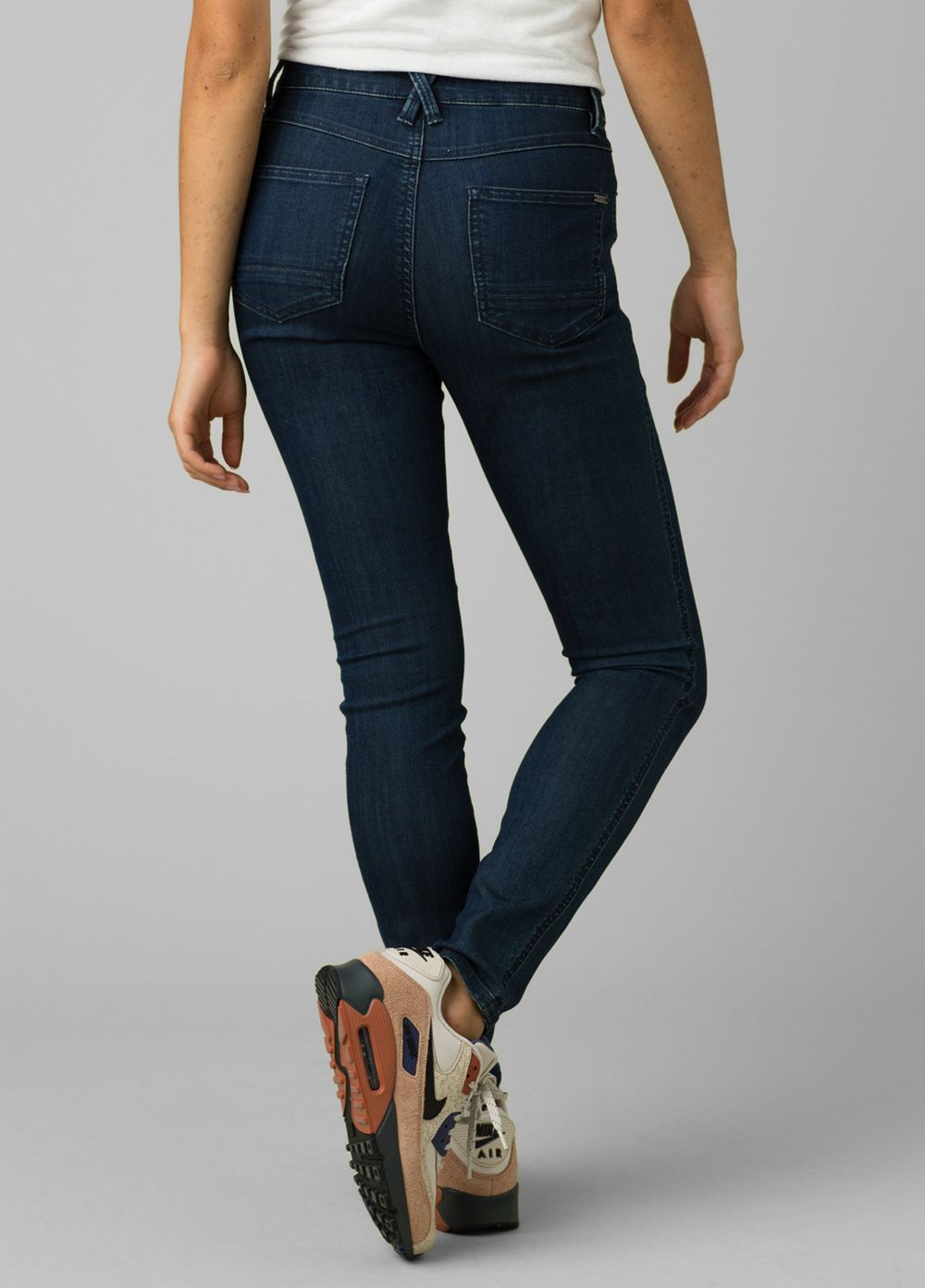 Navy Women's PrAna Oday Jeans | 47256-BDMG