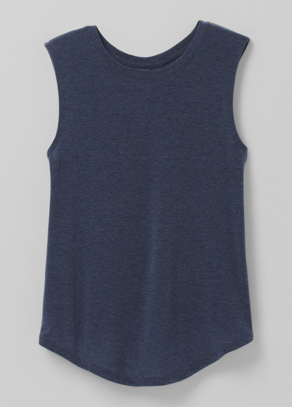 Navy Women's PrAna Rogue Sleeveless Tank Top | 62491-NJWQ