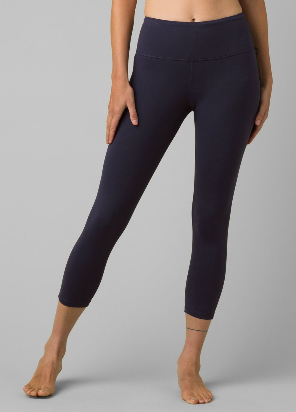 Navy Women\'s PrAna Transform Capri Leggings | 54819-ISKU