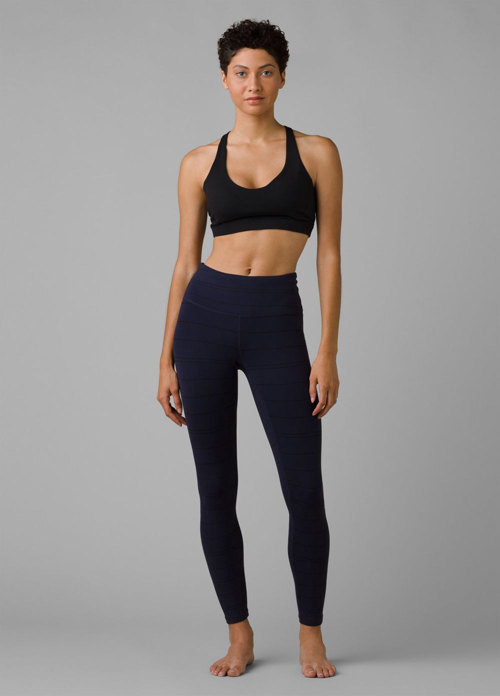 Navy Women's PrAna Transform Leggings | 42087-KYNP