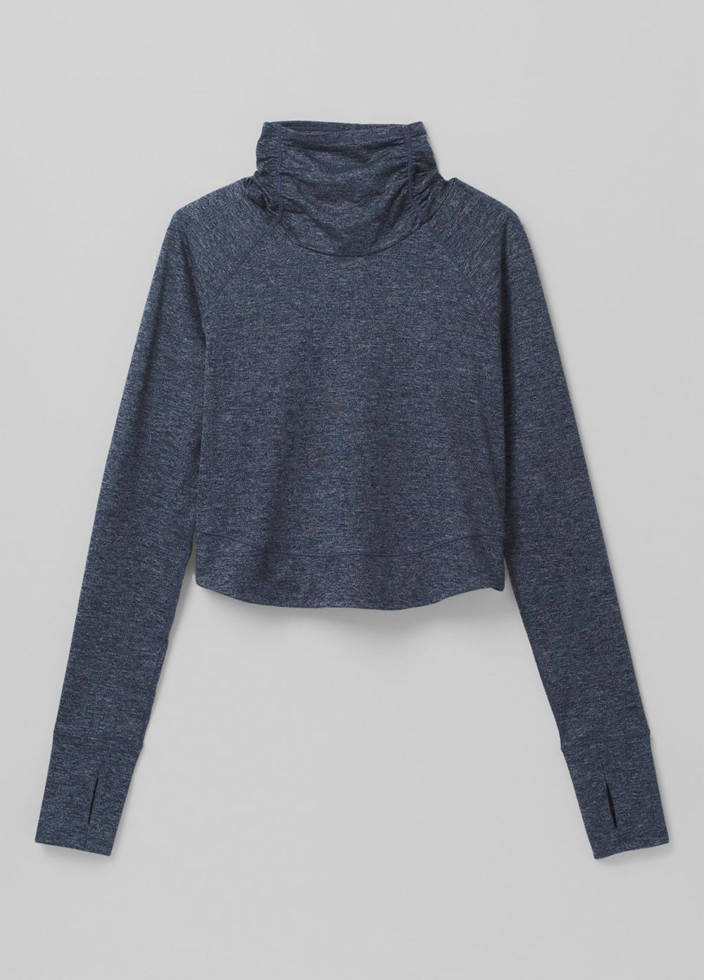 Navy Women's PrAna Zawn Sweaters | 53601-QLDF