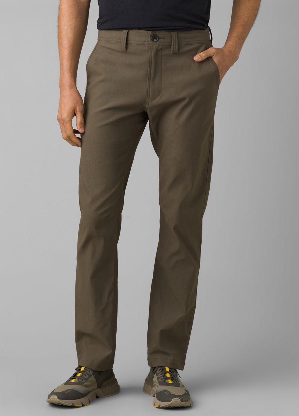 Olive Men\'s PrAna Alameda Pants | 82690-SBMP