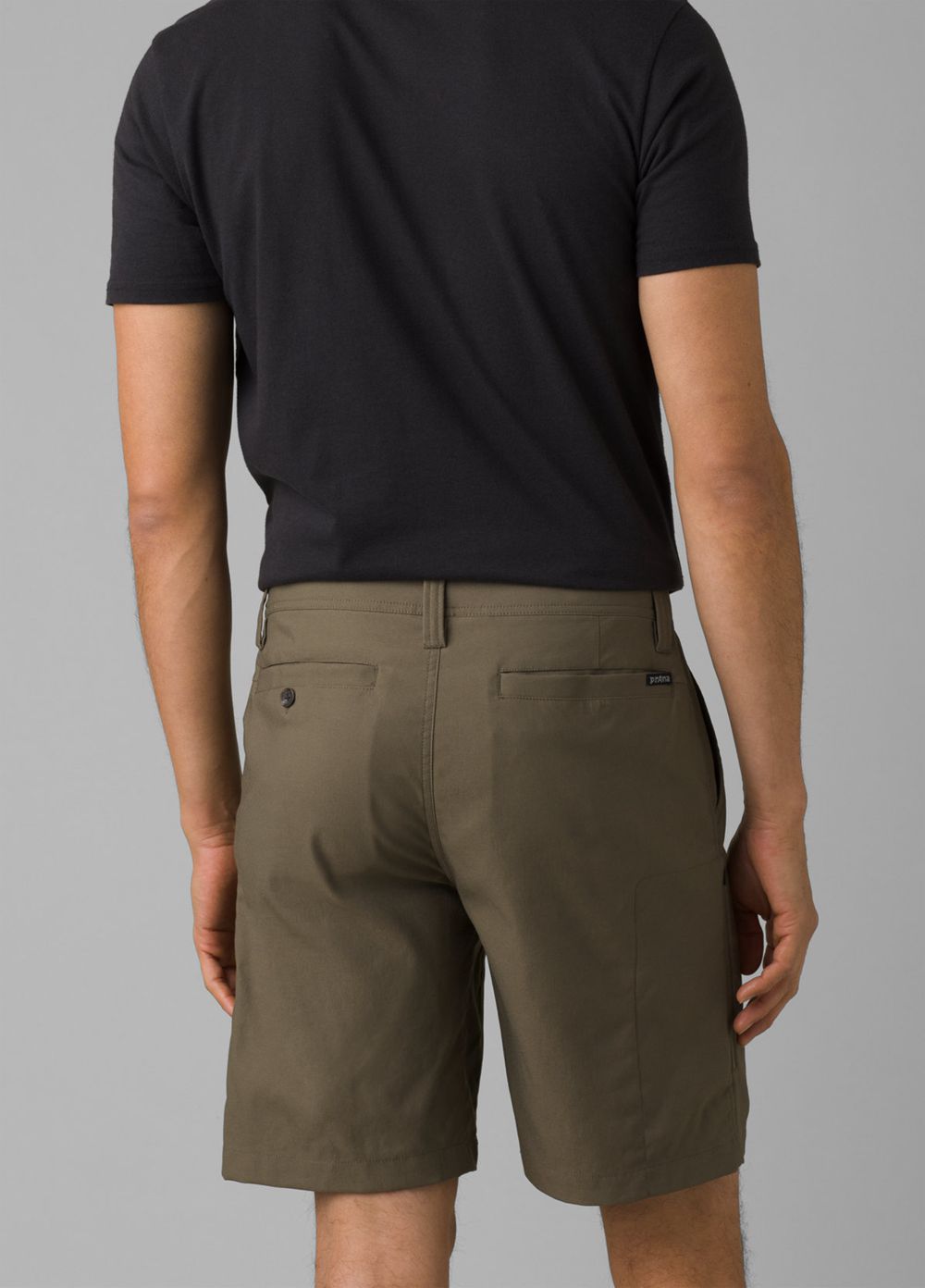 Olive Men's PrAna Alameda Shorts | 01546-UZMX