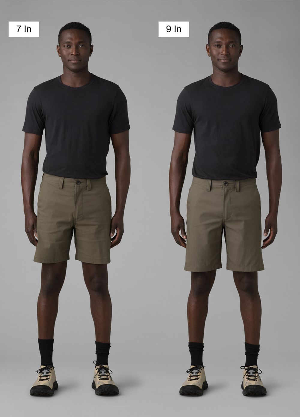 Olive Men's PrAna Alameda Shorts | 01546-UZMX