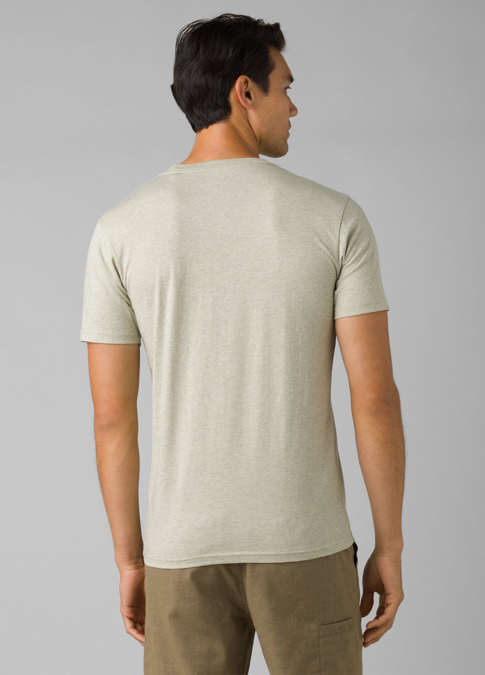 Olive Men's PrAna Como Te Llama Journeyman 2 T-Shirts | 17586-RXIA