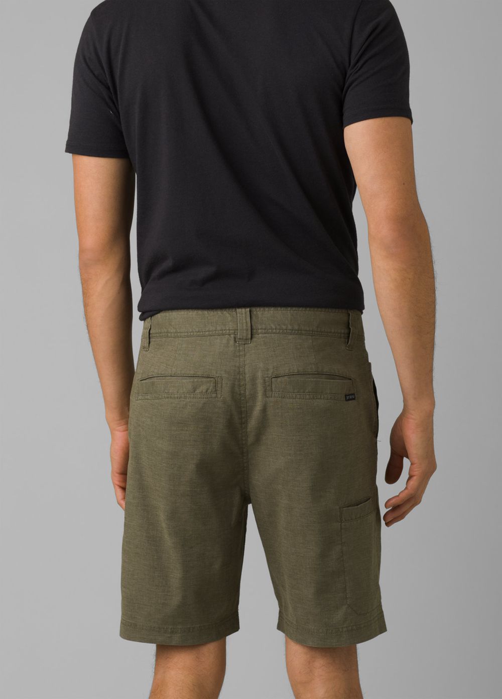 Olive Men's PrAna Furrow Shorts | 26895-UPCB