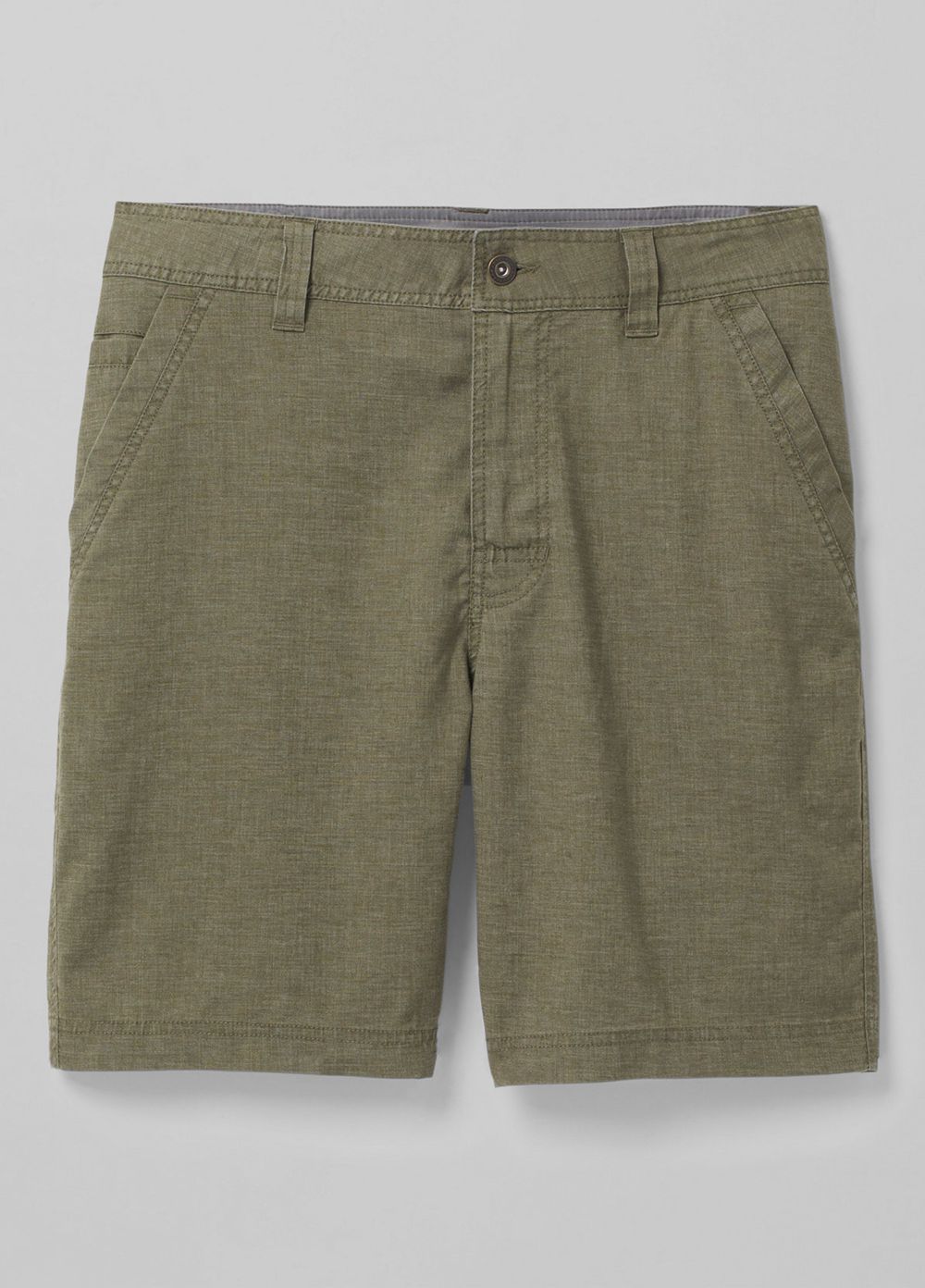 Olive Men's PrAna Furrow Shorts | 26895-UPCB